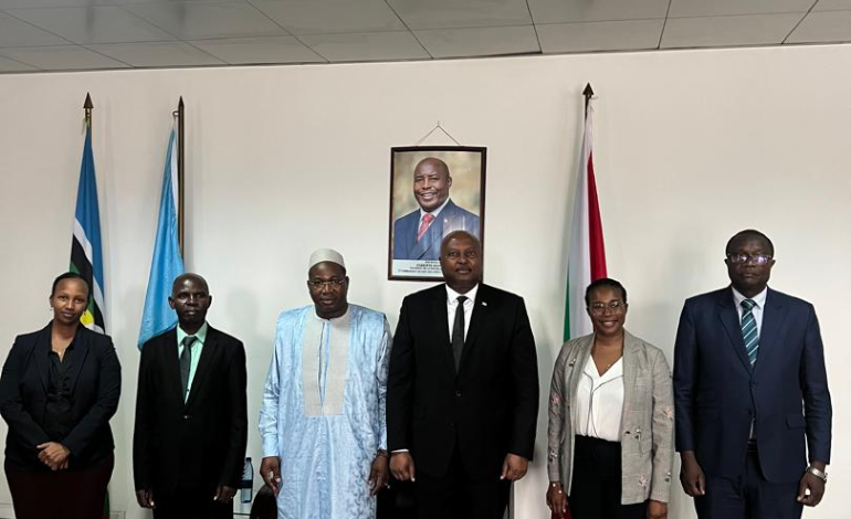 Visite fructueuse de Nouhoum Sangar&eacute; au Burundi