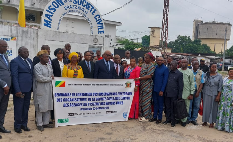 Plus de 40 acteurs de la soci&eacute;t&eacute; civile form&eacute;s au suivi des droits de l&rsquo;homme pendant les &eacute;lections